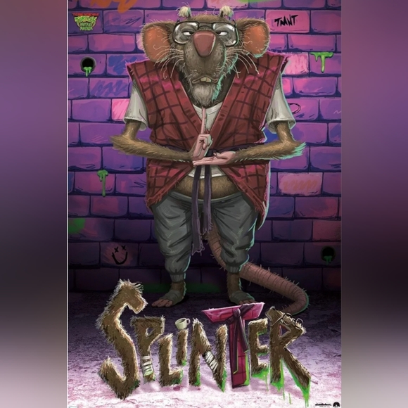 Trends International Teenage Mutant Ninja Turtles: Mutant Mayhem - Splinter Wall - Picture 3 of 6